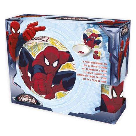 Spiderman 3 Piece Breakfast Set Extra Image 1